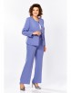 Брючный костюм артикул: 868.2 воздушный фиолетовый от Swallow - вид 12