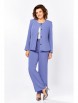 Брючный костюм артикул: 868.2 воздушный фиолетовый от Swallow - вид 13