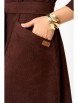 Платье артикул: 828.5 шоколад от Swallow - вид 5