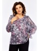 Блузка артикул: 803.6 серо-розовый от Swallow - вид 7
