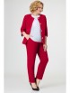 Брючный костюм артикул: 388 красный от Swallow - вид 2