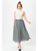 Юбка артикул: А334 пепельно-фиолетовый от Anna Majewska - вид 1