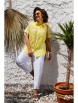 Брючный костюм артикул: 2-2535 жёлтый от Romanovich Style - вид 7