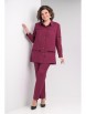 Брючный костюм артикул: 370 винный от Тэнси - вид 1