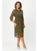Плательный костюм артикул: 1961/2 хаки от LadyStyleClassic - вид 8