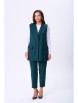 Брючный костюм артикул: 7868 зеленый от TVIN - вид 6