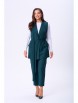 Брючный костюм артикул: 7868 зеленый от TVIN - вид 8