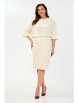 Юбочный костюм артикул: 7886 молочный от TVIN - вид 10
