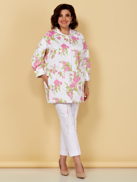 2249 бело-розовый