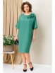 Нарядное платье артикул: 1403 бирюзово-зеленый от VOLNA - вид 1