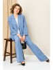Брючный костюм артикул: 1407 голубой от VOLNA - вид 6