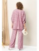 Брючный костюм артикул: 1415 лавандово-розовый от VOLNA - вид 2