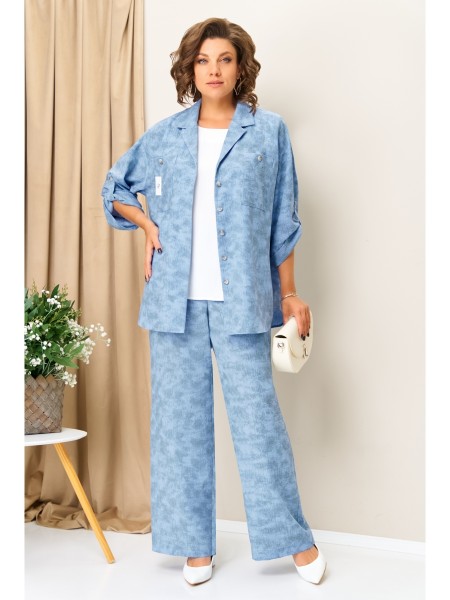 1415 серо-голубой