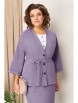 Юбочный костюм артикул: 1428 сиреневый от VOLNA - вид 3
