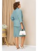 Юбочный костюм артикул: 1432 бирюзовый от VOLNA - вид 2