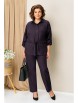 Брючный костюм артикул: 1398 баклажан от VOLNA - вид 1