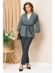 Брючный костюм артикул: 1437 мятно-графитовый от VOLNA - вид 1