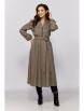 Нарядное платье артикул: 424-050 бежевый от MALI - вид 1