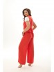 Брючный костюм артикул: 724-030 красный от MALI - вид 2